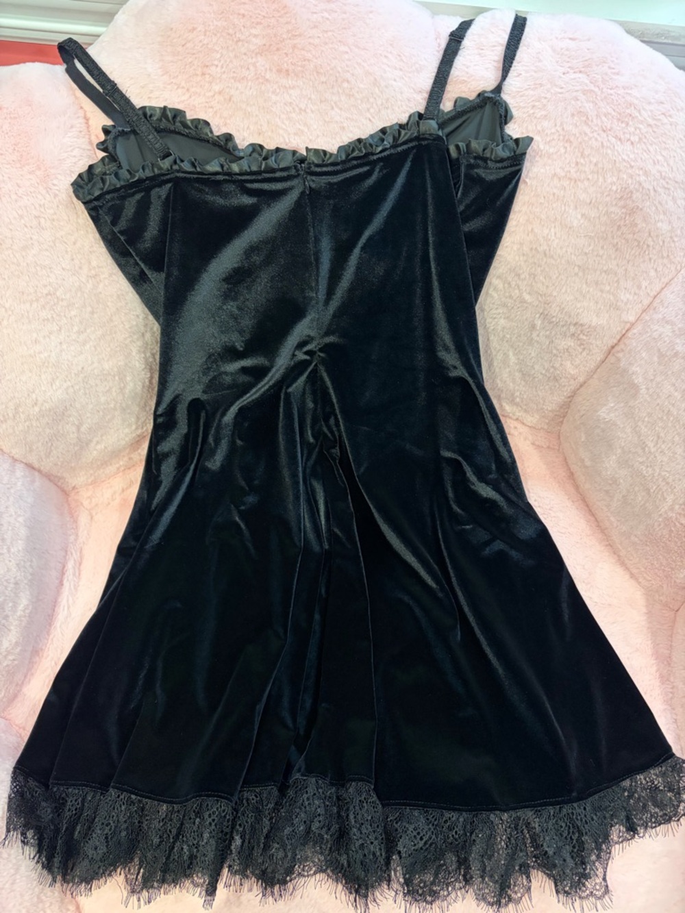 Dolls Kill blind faith velvet dress by widow size XL NWT! - Picture 5 of 8